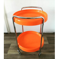 Seventies trolley serveerwagen bar cart